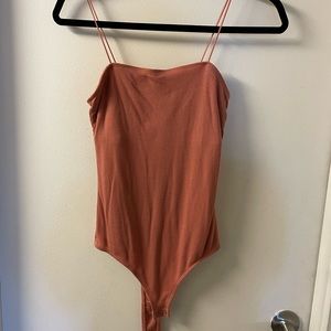 Hollister Thin Strap Body Suit with built-in bra